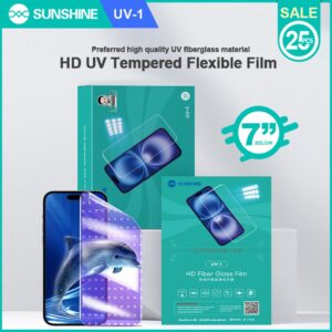 (SUNSHINE UV-1)                                                          (لاصق فايبر گلاس شفاف)
