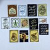 ستيكر معدني لاصق