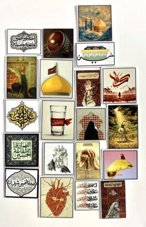 ستيكر معدني لاصق